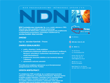 Tablet Screenshot of ndn-pi.com.pl